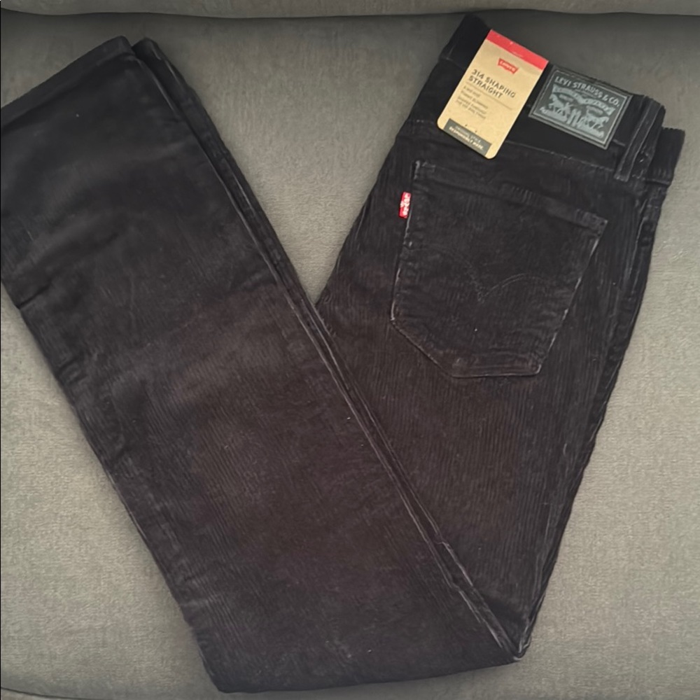 Levi's Black Corduroy Pants